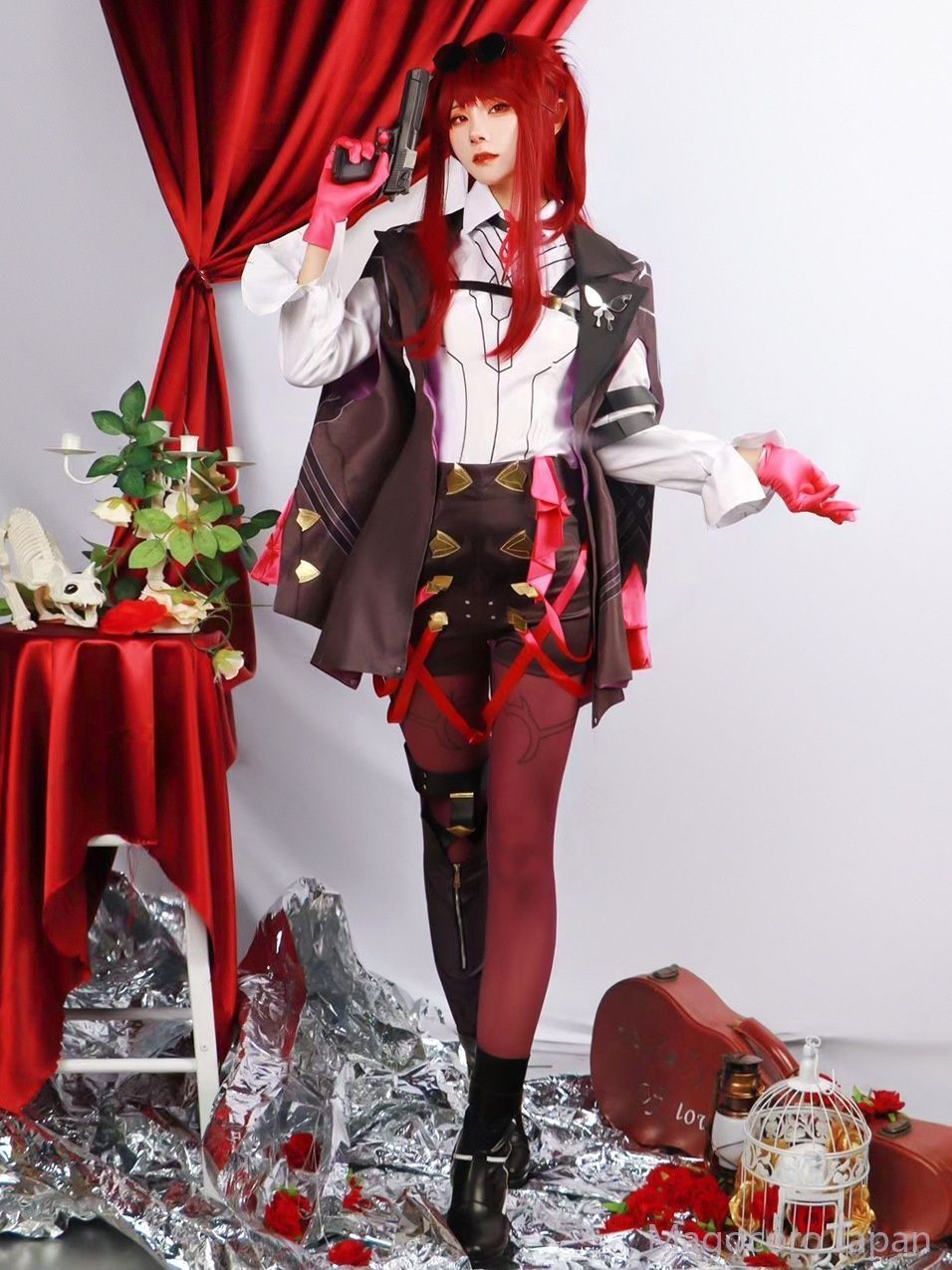 コスプレ衣装崩壊スターレイルカフカアニメコスチューム女性用刺繍御姐