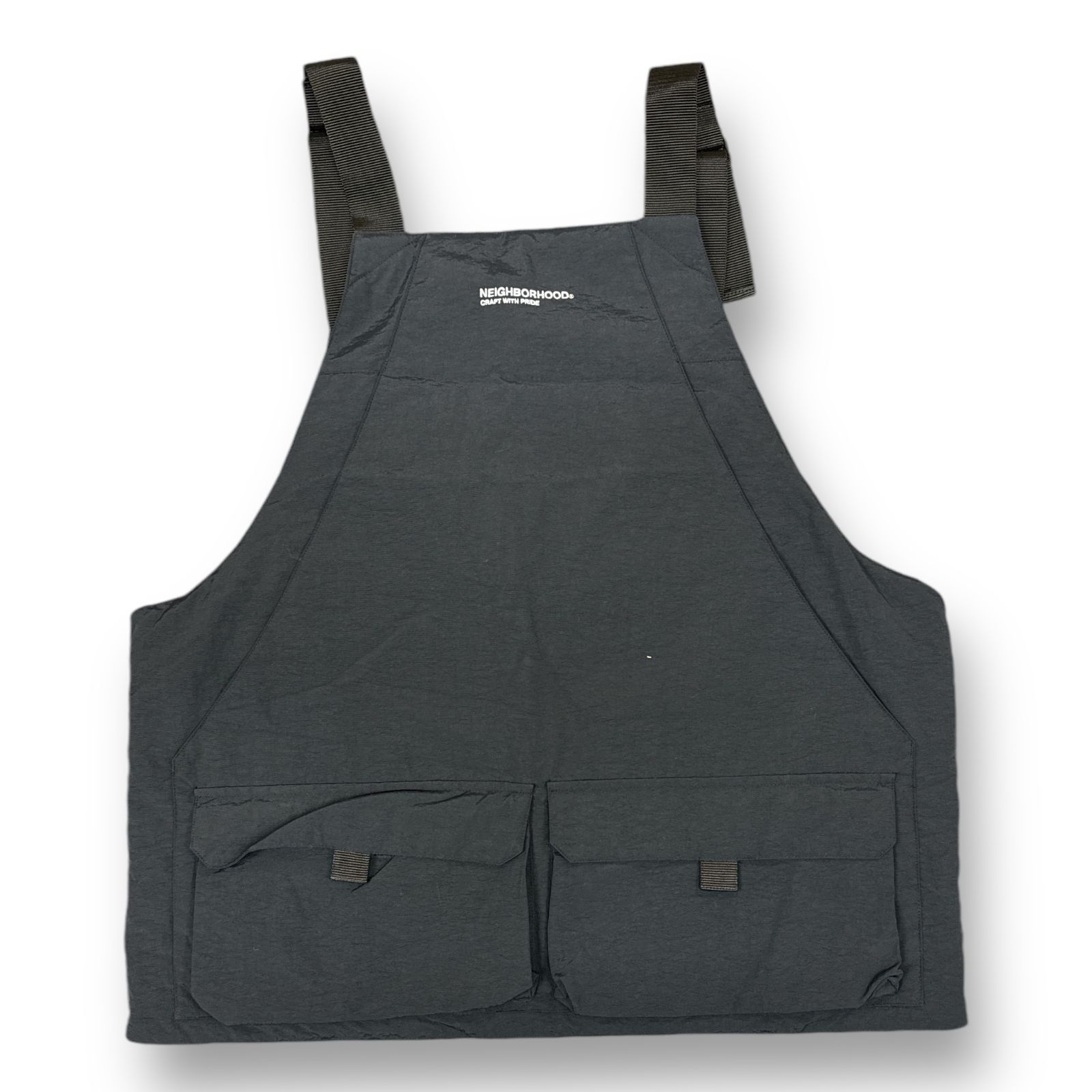 美品 NEIGHBORHOOD 21AW MIL-PACK N-VEST アウトドア ユーティリティポケット ナイロン ベスト ネイバーフッド  212TSNH-JKM10 ブラックネイビー系 L 70486A3 - メルカリ