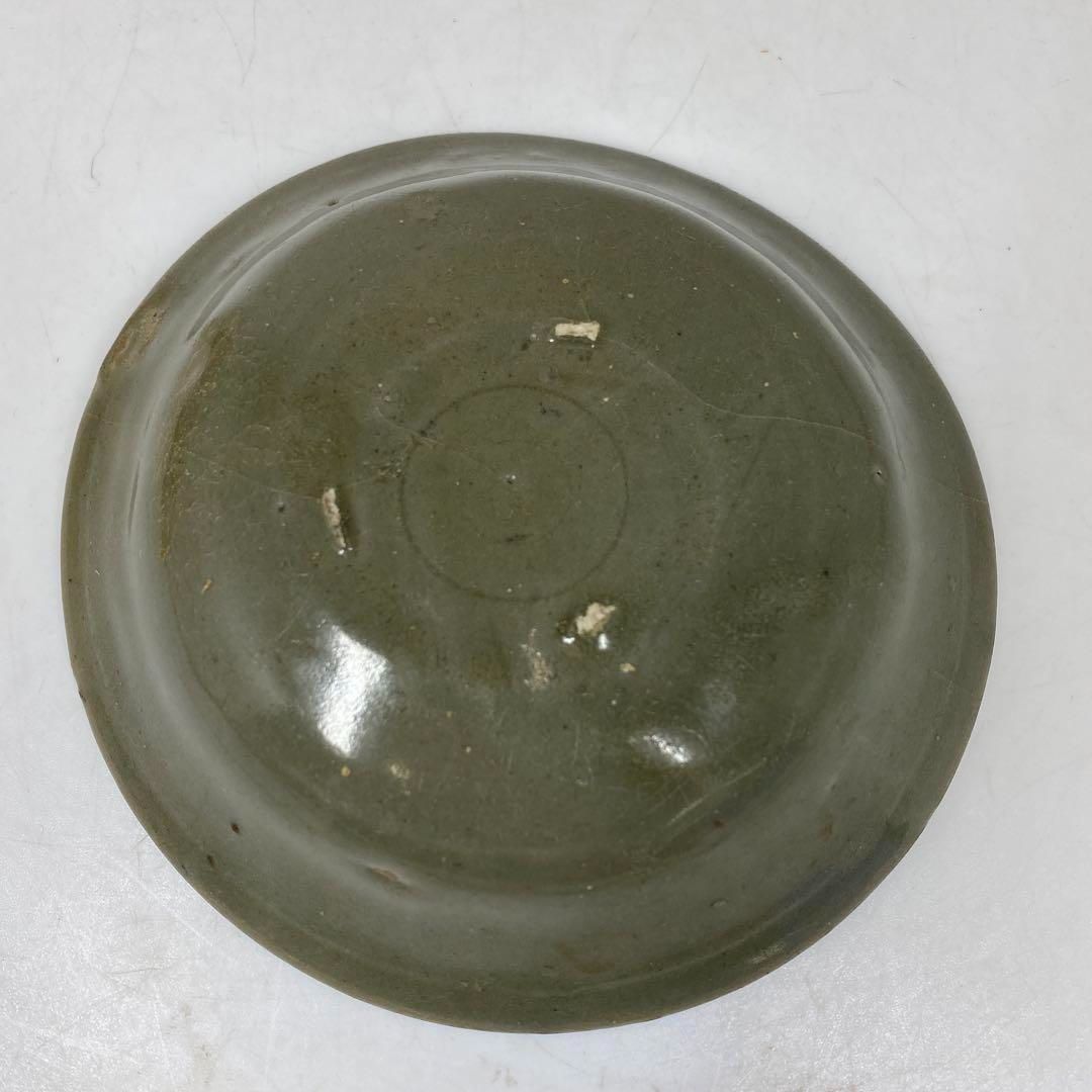 高麗青磁 陰刻皿 幅約14㎝ 木箱付 トヒト 本さ6-1105☆1F - メルカリ