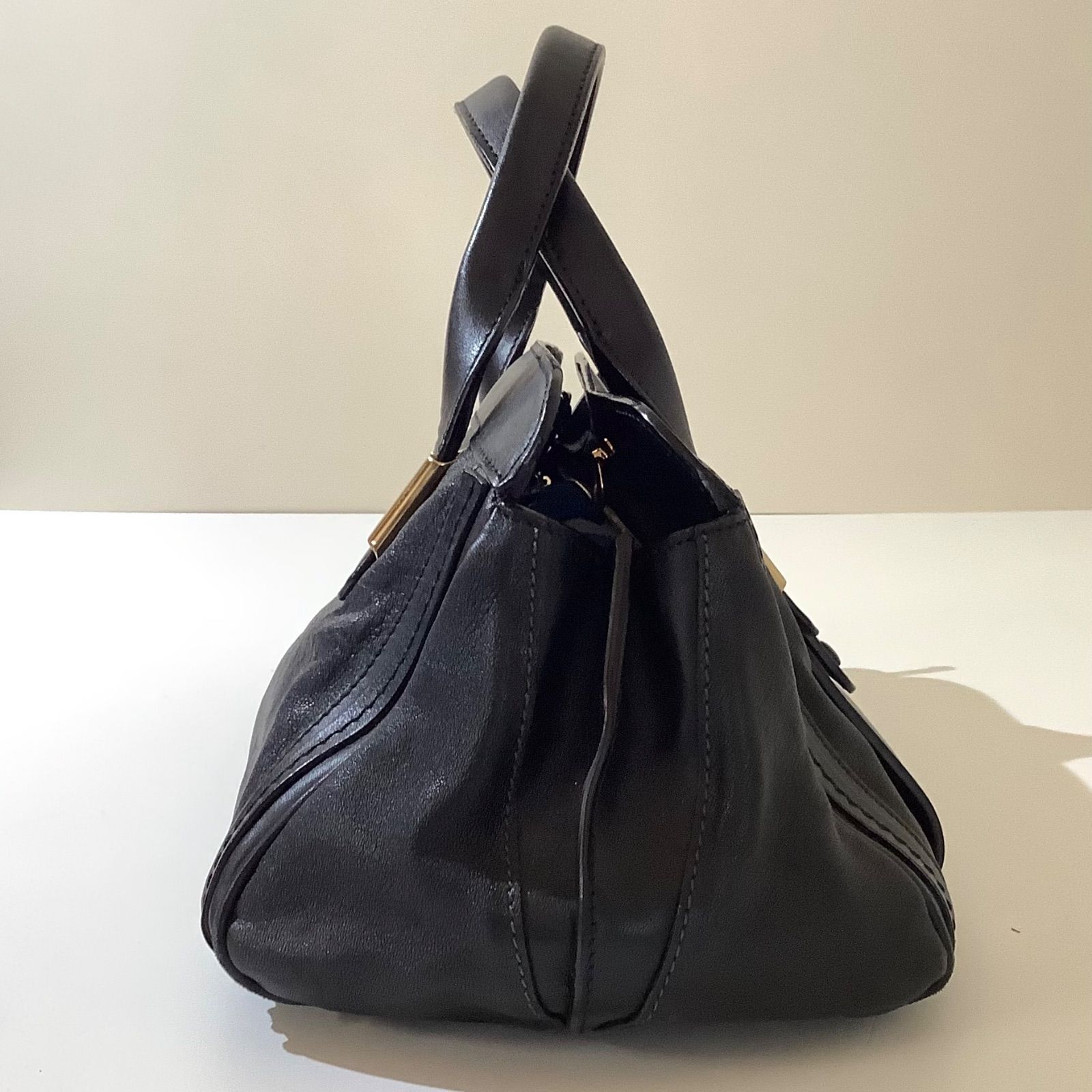 Chloe クロエ ハンドバッグ アリス ブラック 2WAY レザー