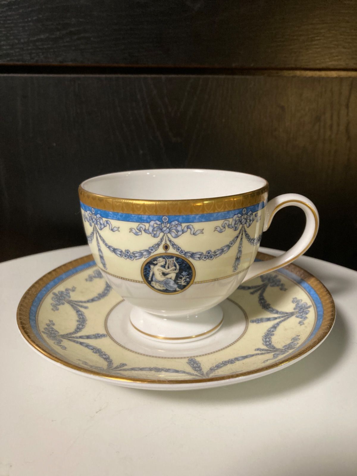 値下げ短期 廃盤品 絶品 美品 ウェッジウッドコーヒーカップ