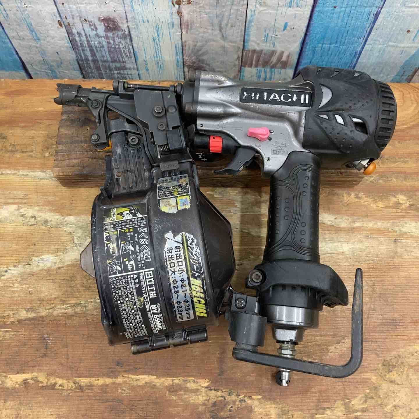 フレンドリーな ハイコーキ HIKOKI 旧 日立工機 高圧エア釘打ち機 NV65HMC G 柏店 洗練された