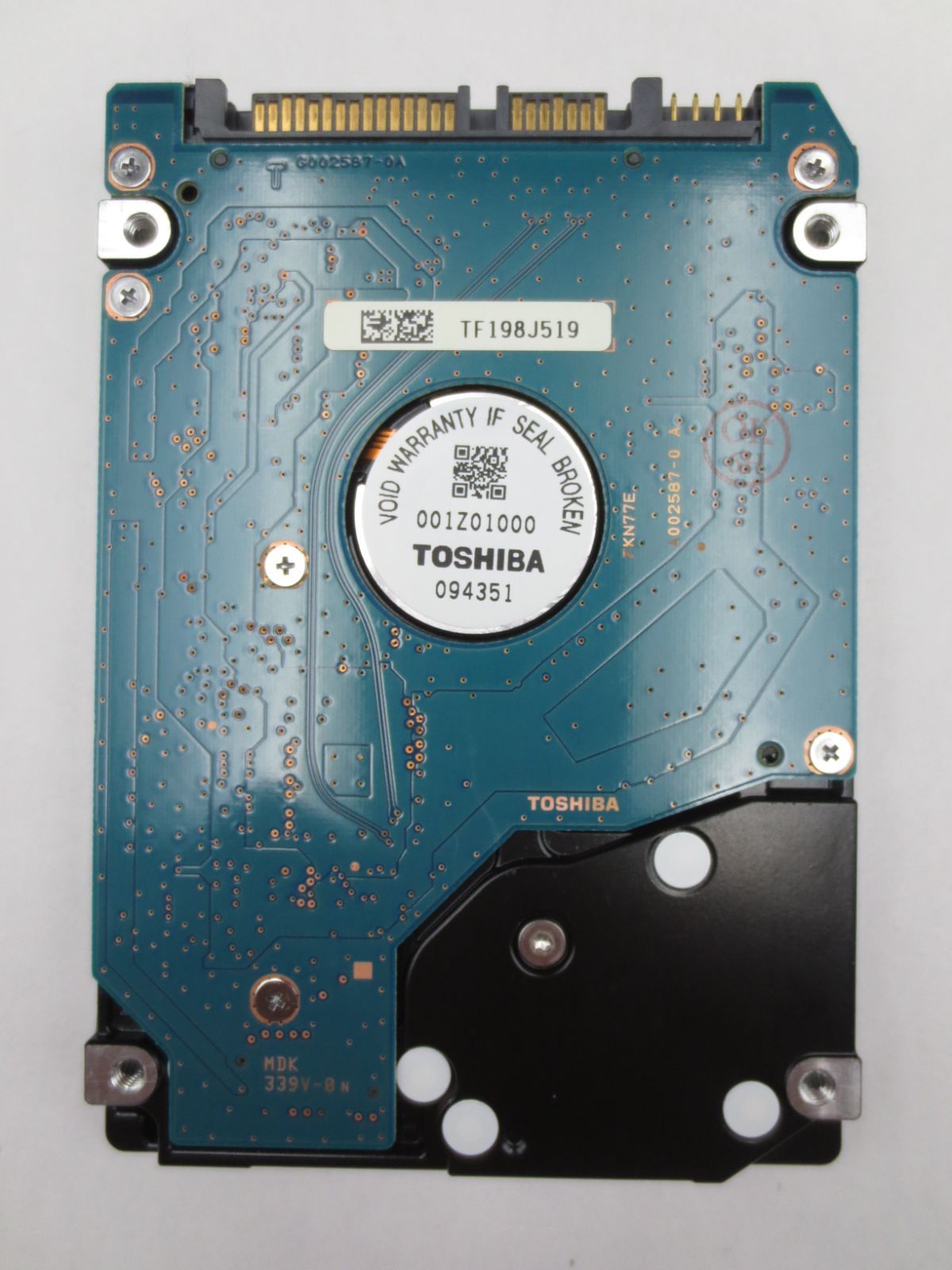 中古動作品】TOSHIBA 2.5インチ HDD SATA(Serial ATA) 320GB MK3256GSY