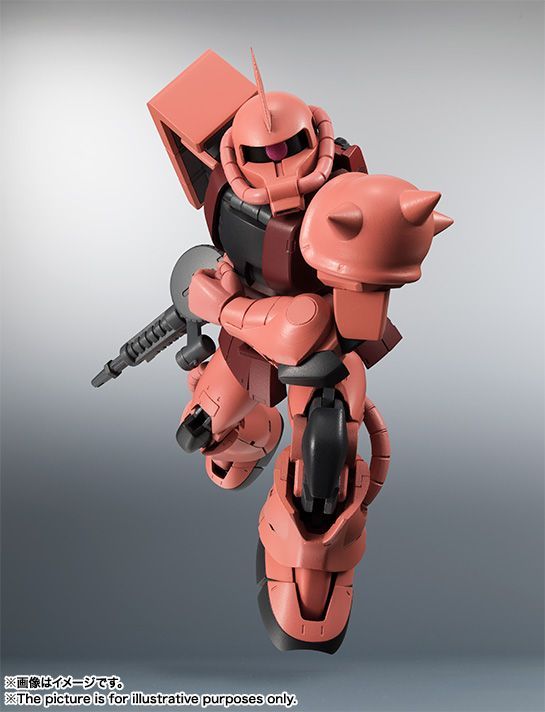 未開封正規品 ROBOT魂〈SIDE MS〉MS-06S シャア専用ザク ver