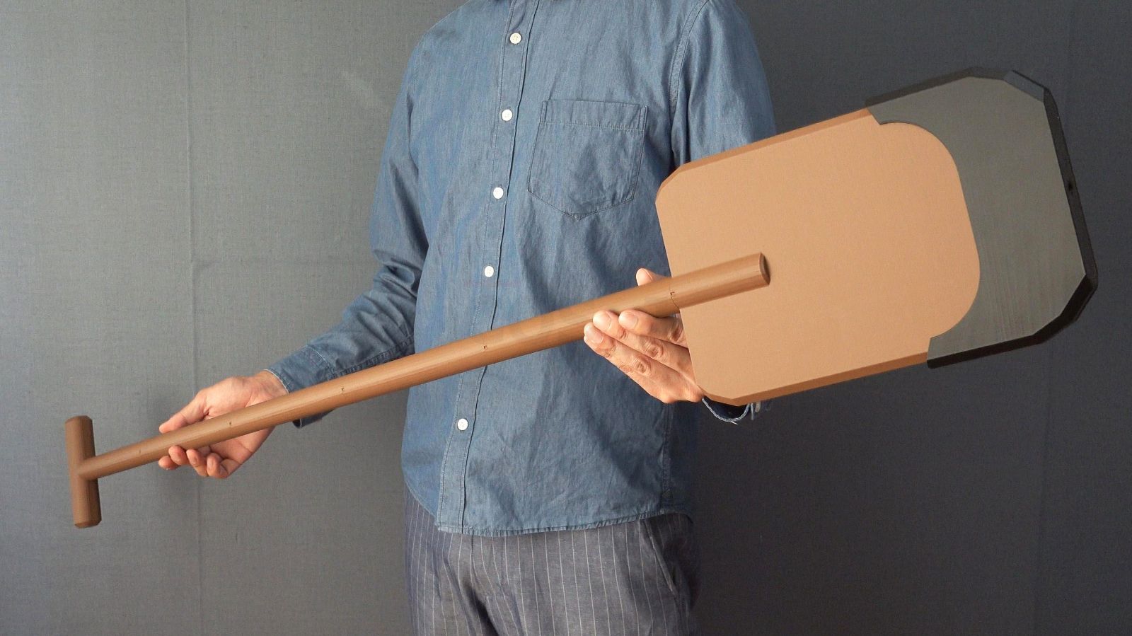 コスプレ小道具/踏鋤/忍たま/綾部喜八郎風/ふみすき/武器/忍たま乱太郎/