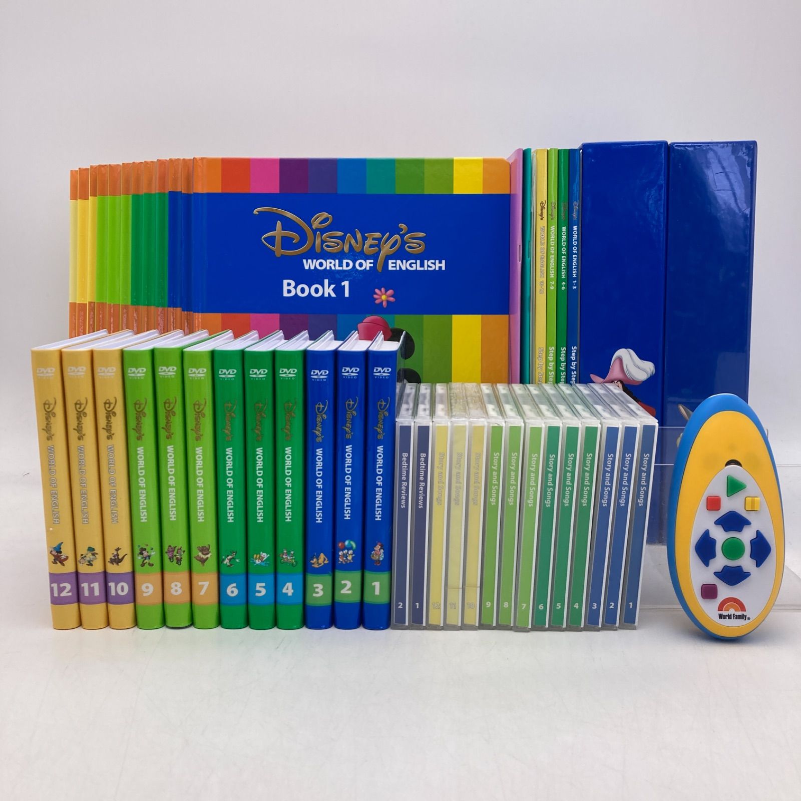 メインプログラム　絵本 CD　新子役　ディズニー英語システム　506521 メインプログラム 絵本 CD DVD24枚 新子役 字幕あり ディズニー