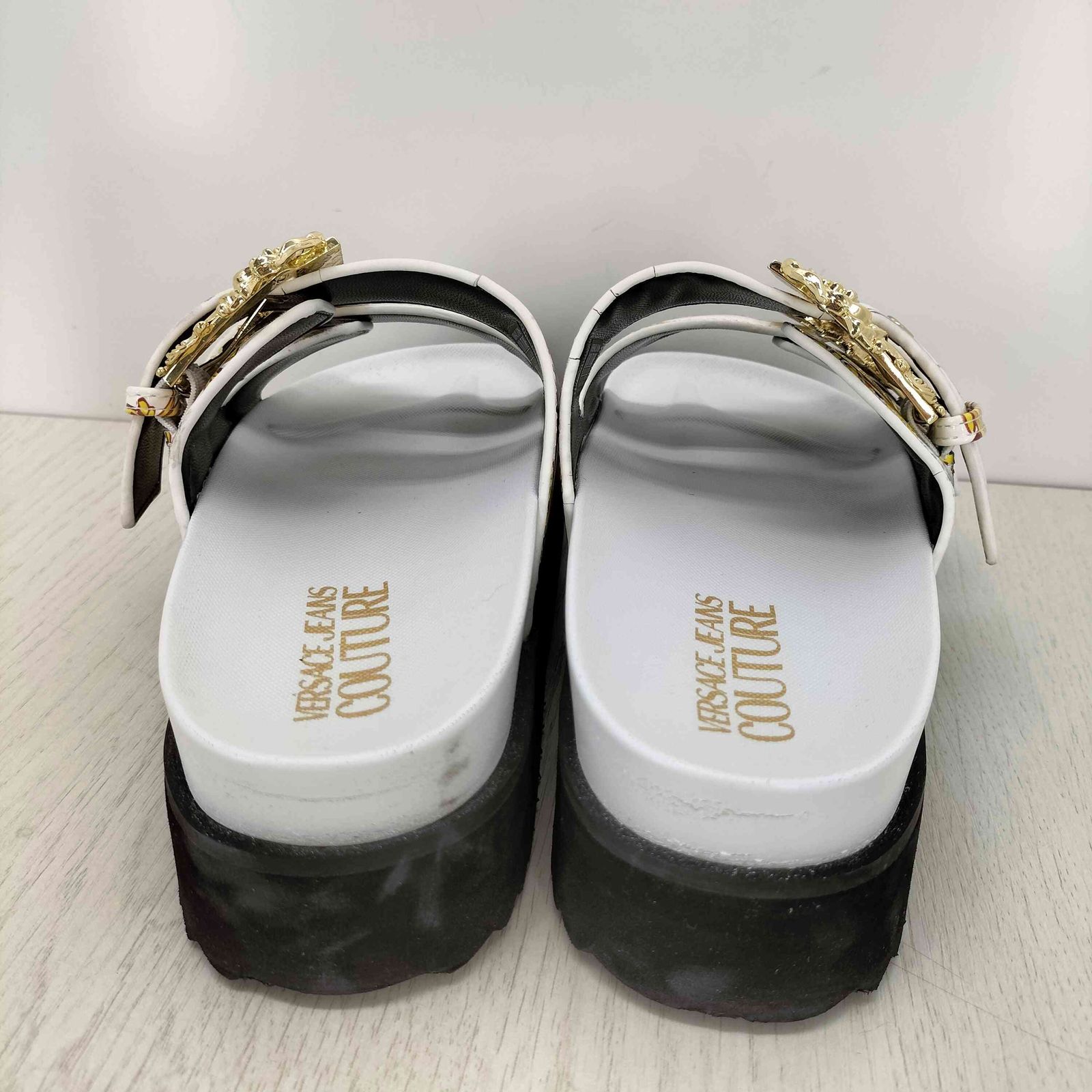 versace jeans couture サンダル 28cm VERSACE JEANS COUTURE ベルサーチェ ジーンズクチュール