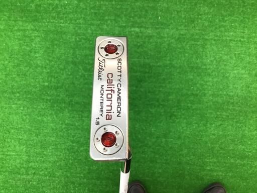 タイトリスト SCOTTY CAMERON California MONTEREY 1.5 2012 34インチ パター PT スチール フレックスその他 メンズ 男性用 右利き 右用 Cランク ゴルフクラブ