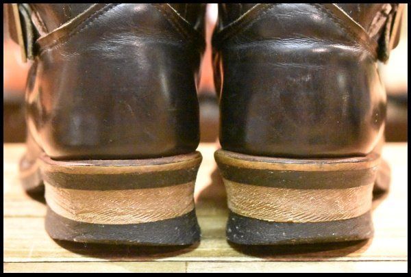 7.5D PT83 92年03月刻印 レッドウィング 8270 ナイフポケット エンジニア ブラック スチールトゥ ブーツ redwing PT91 HOPESMORE FJ007 SIROKUMA-CORPORATION_COM