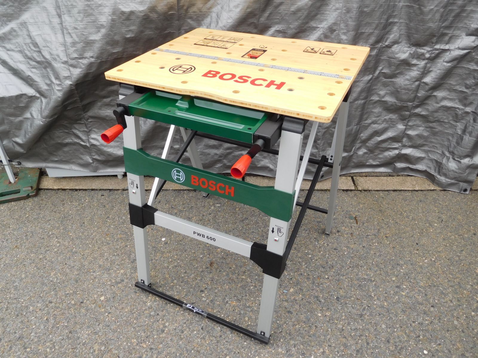 BOSCH|ボッシュ ワークベンチ PWB600 折りたたみ 作業台 M0606