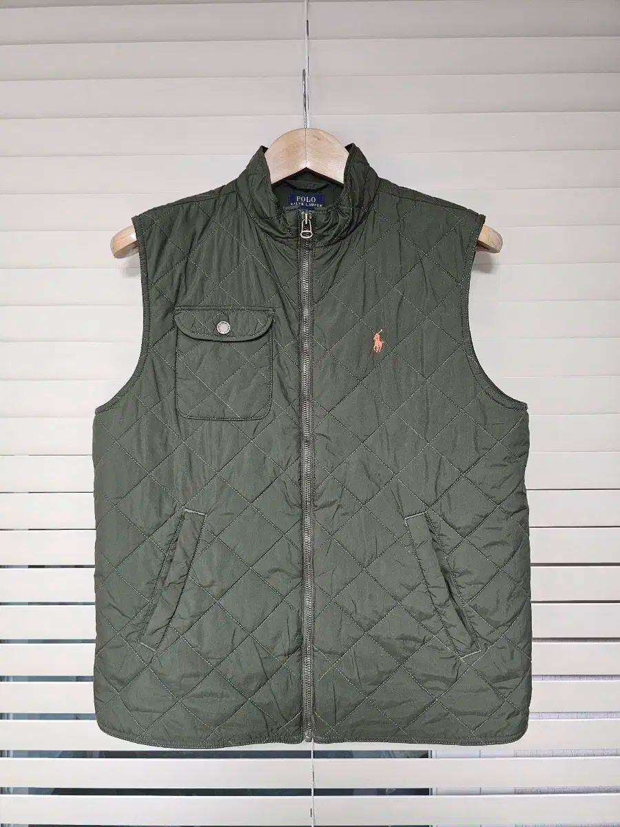 ポロ Ralph Lauren ラルフローレン キルティング ベスト カーキ色 ボーイズ XL 女性 55 66