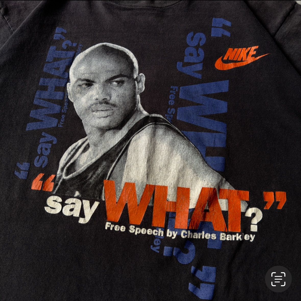 90s NIKE NBA Charles Wade Barkley チャールズ・バークレー Tシャツ