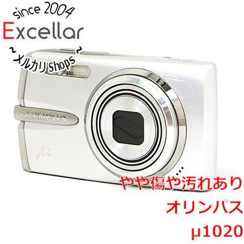 OLYMPUS　デジカメ μ1020　シルバー/1010万画素レンズ