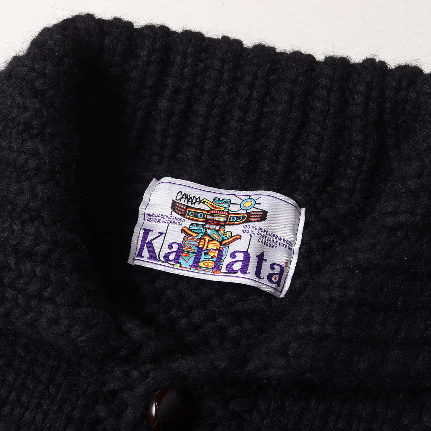 KANATA カナタ カーディガン サイズ:詳細参照 ローゲージ ケーブル編み