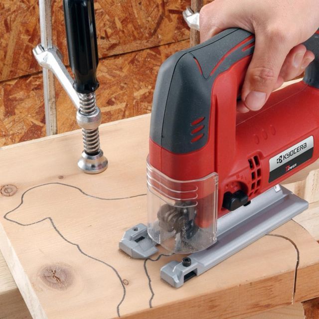 京セラ 旧リョービ ジグソー J-6500VDL オビタル機構 ツールレスクランプ付 低重心 コンパクトデザイン 低振動 ソフトグリップ