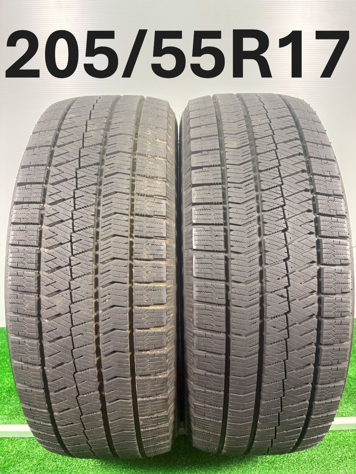 205 55R17 ブリヂストン VRX2 2020年製 2本 冬タイヤ スタッドレス TA554