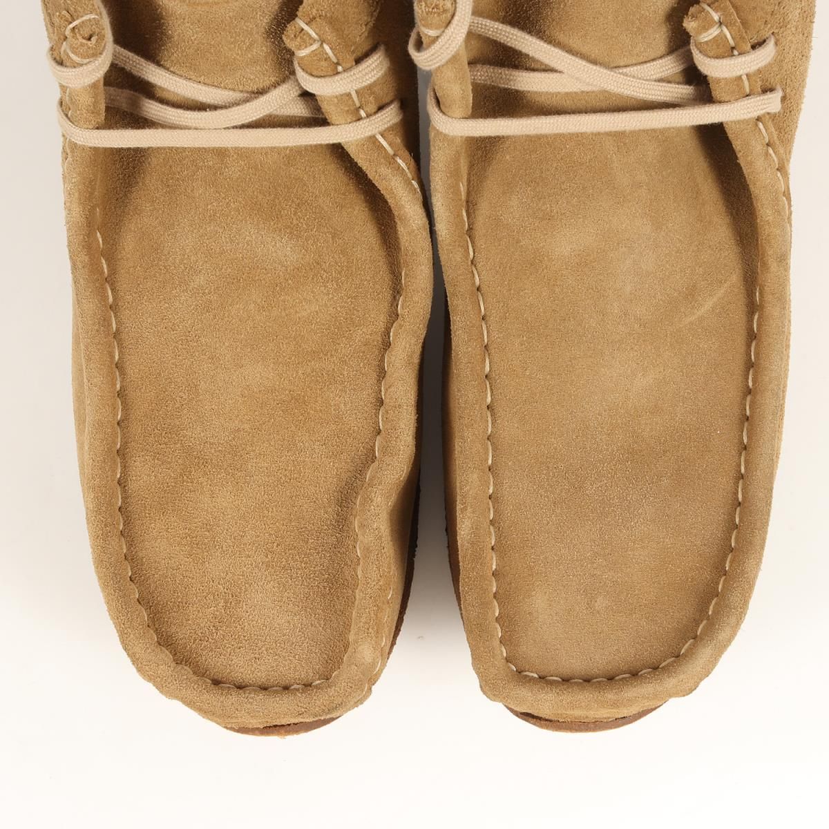 NONNATIVE ノンネイティブ ブーツ スウェード レザー ワラビーブーツ COACH MOC SHOES HI COW SUEDE 18SS  ベージュ 42 27.5cm ブランド - メルカリ