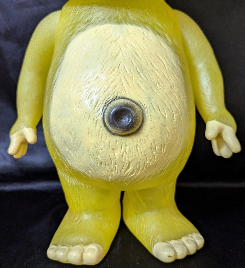 イヌクマ 快獣ブースカ ジャイアントブースカ(クリアイエロー成型/口