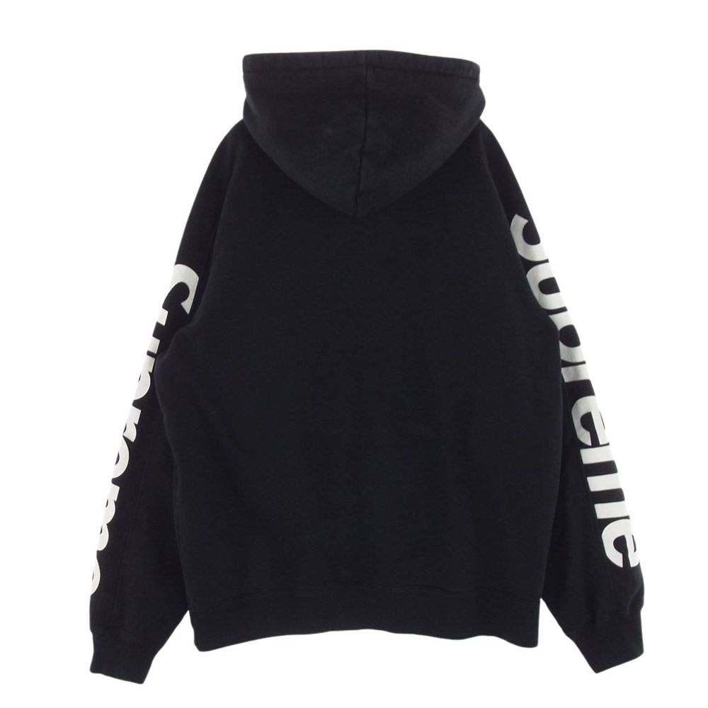 Supreme シュプリーム パーカー 18SS Sideline Hooded Sweatshirt サイドライン ロゴ スウェット パーカー  ブラック系 L【中古】 - メルカリ