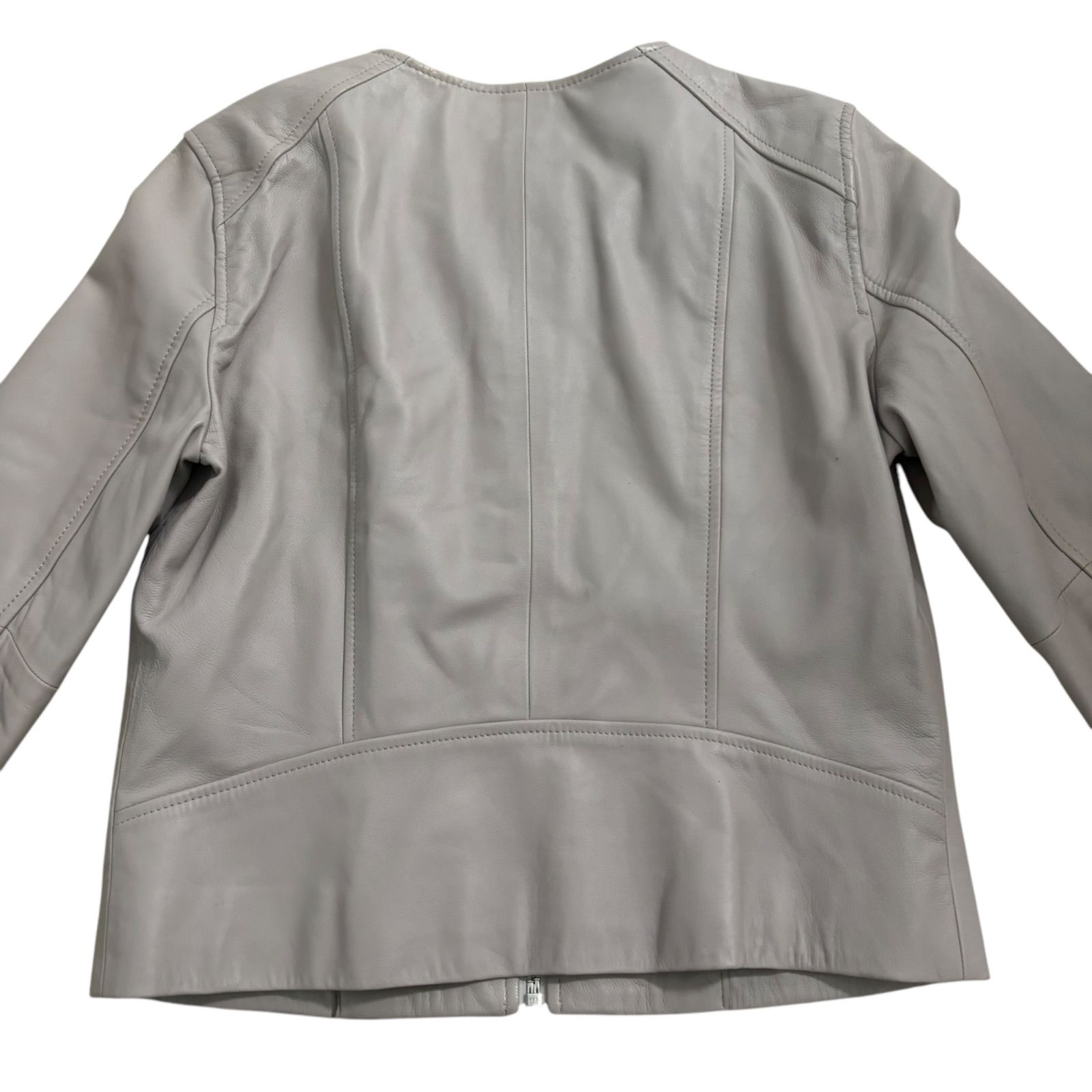 z1283 ANAYI アナイ レザージャケット ノーカラージャケット 革ジャン