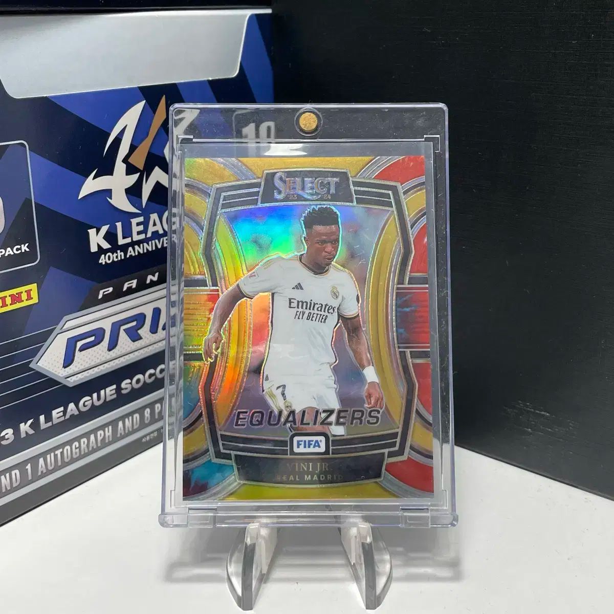 2324 Panini パニーニ セレクト レアルマドリード ビニシウス ダイダイ柄