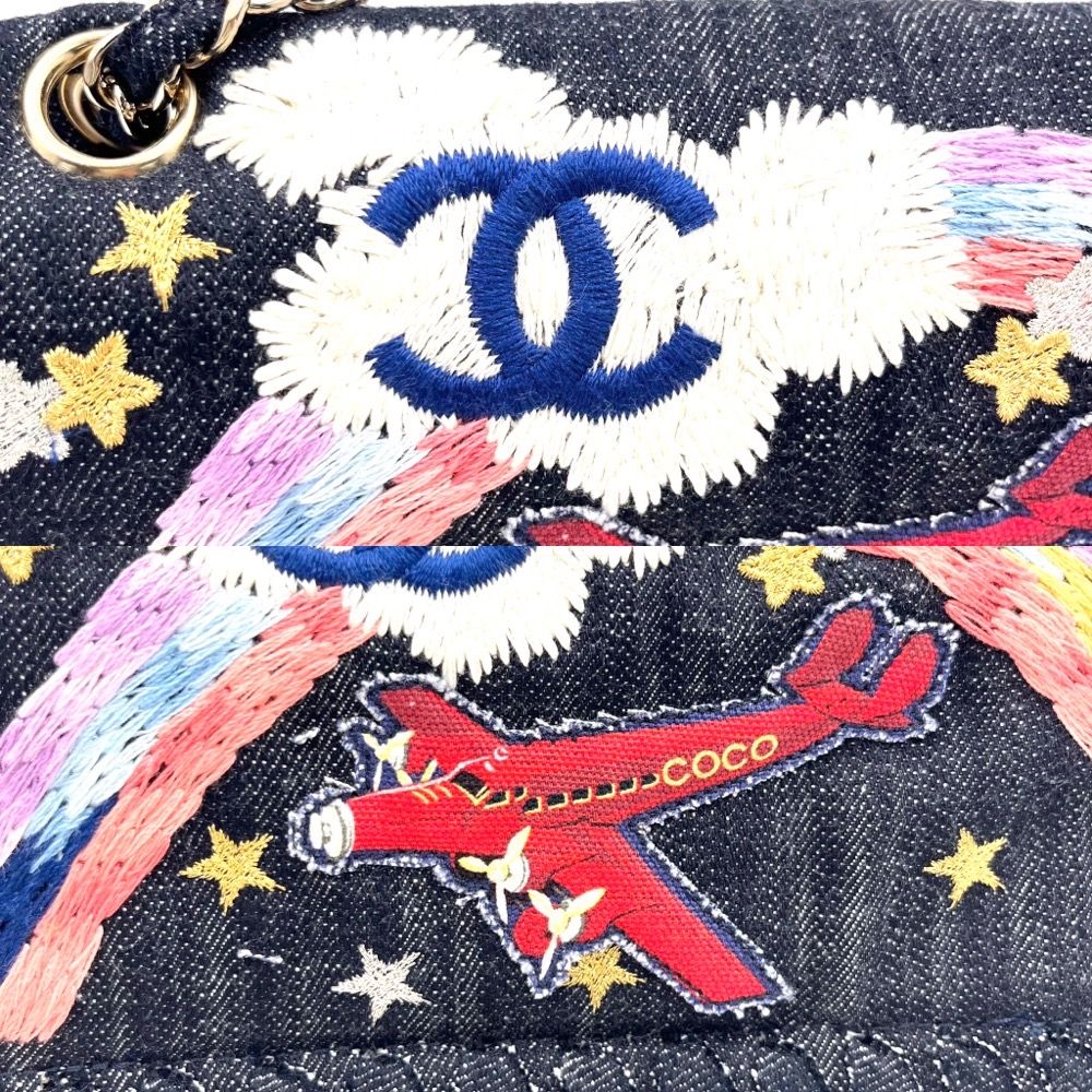 CHANEL 夜間飛行 チェーンショルダーバッグ A31929 デニム 9740 CHANEL シャネル チェーンショルダーバッグ 2.55 夜間飛行