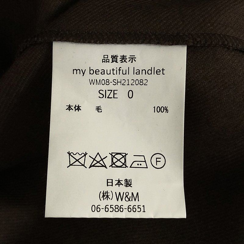 my beautiful landlet / マイビューティフルランドレット | wool 