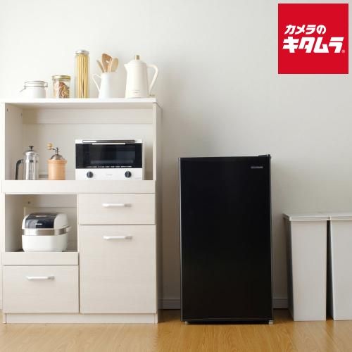 2022年製 アイリスオーヤマ ノンフロン冷蔵庫 93L IRJD-9A-B - 冷蔵庫