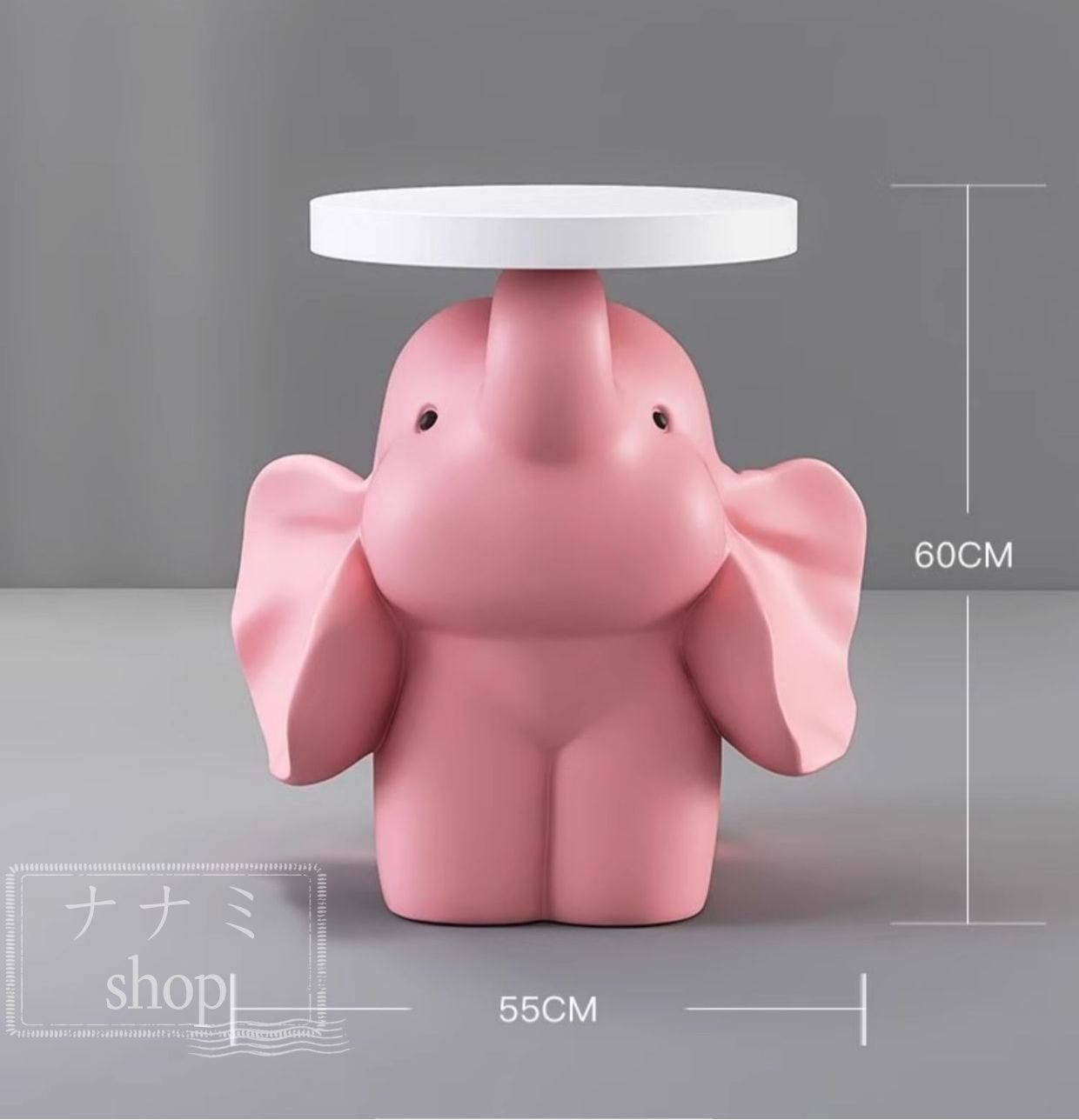 象のリビングルーム大型床置き装飾品ホームアクセサリーテレビキャビネットソファコーヒーテーブルベッドサイドテーブル新築祝いギフト