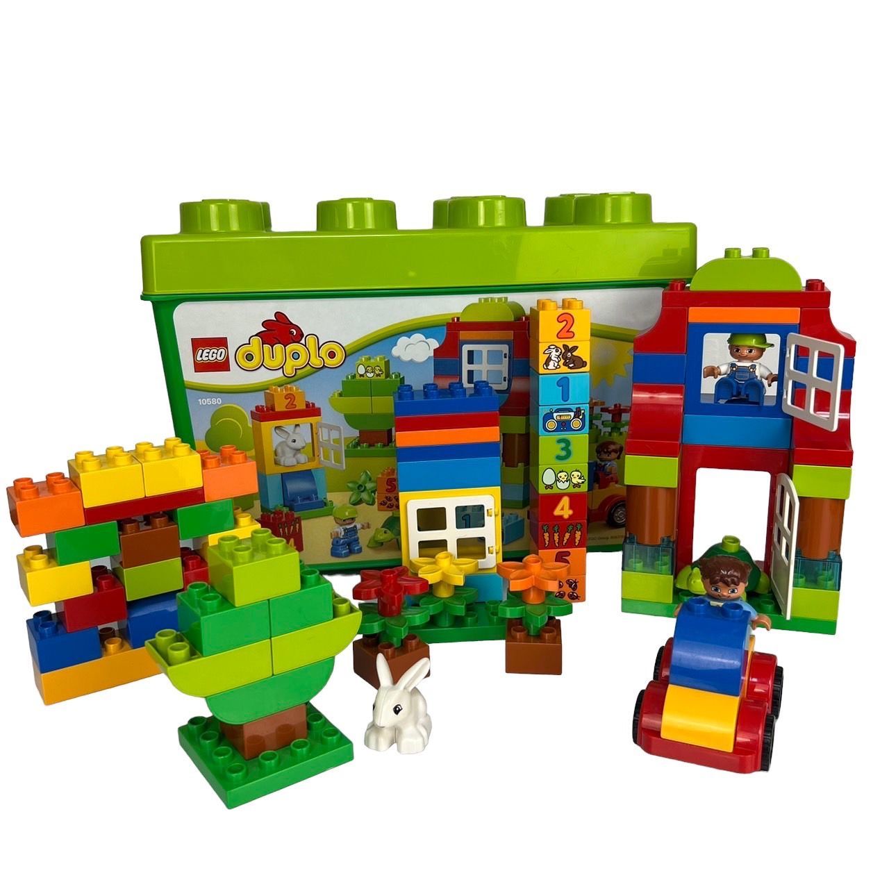 激レア☆廃盤レゴ デュプロ たのしいお家 基盤38×38センチ付き - 知育玩具