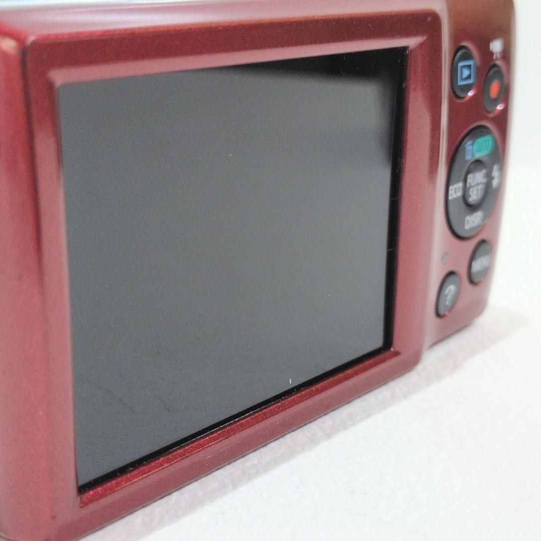 CANON IXY130 デジタルカメラ PC2053 レッド 充電器付属 【公式通販】
