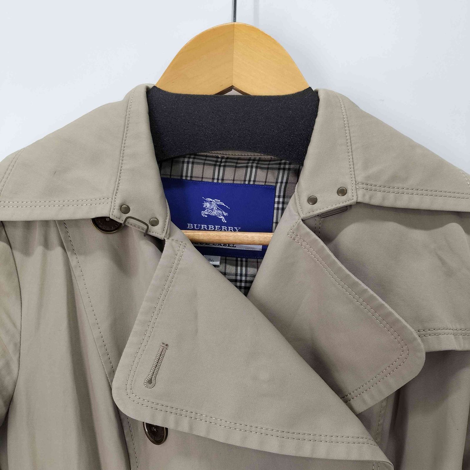 BURBERRY BLUE LABAL バーバリー ノバチェック ハーフコート BURBERRY BLUE LABAL バーバリー ノバチェック ハーフコート
