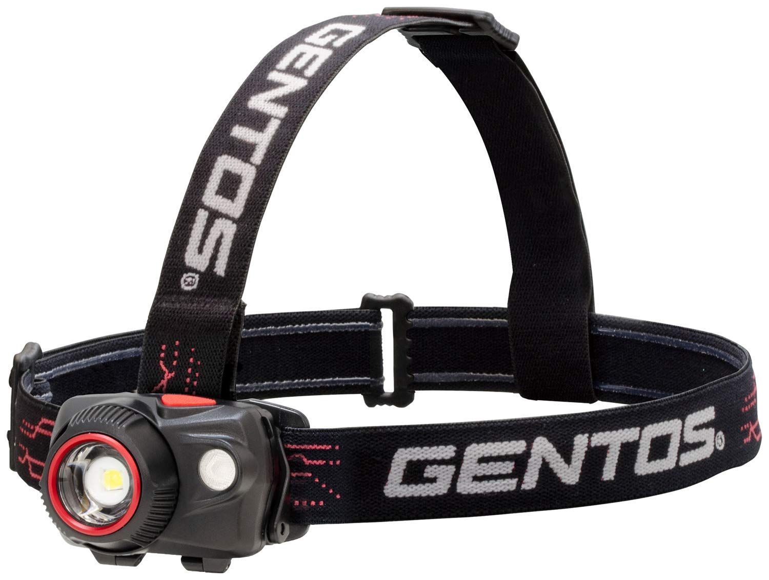 GENTOS(ジェントス) LED ヘッドライト USB充電式(専用充電池/単4電池) 270~700ルーメン 釣り ダブルスター WS-200H/WS-243HD/WS-300H/WS-343HD/WS-443HD 暖色サブLED