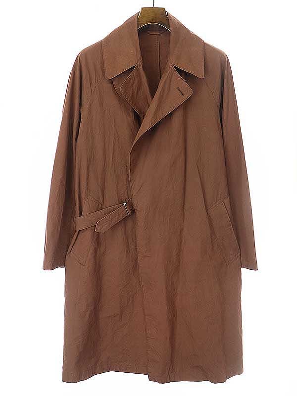 COMOLI コモリ 16SS TYPEWRITER TIELOCKEN COAT タイプライタータイ