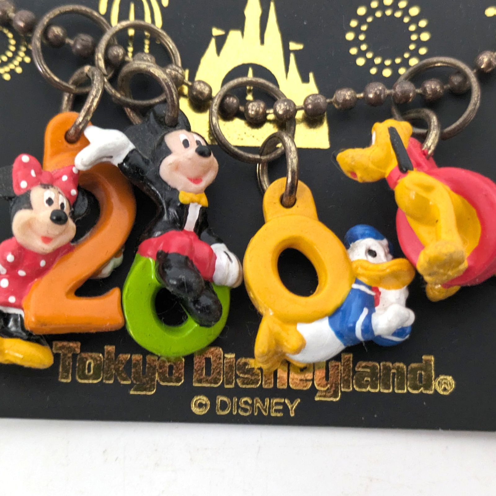Disney(ディズニー)・2000年ミレニアム・キーホルダー・東京
