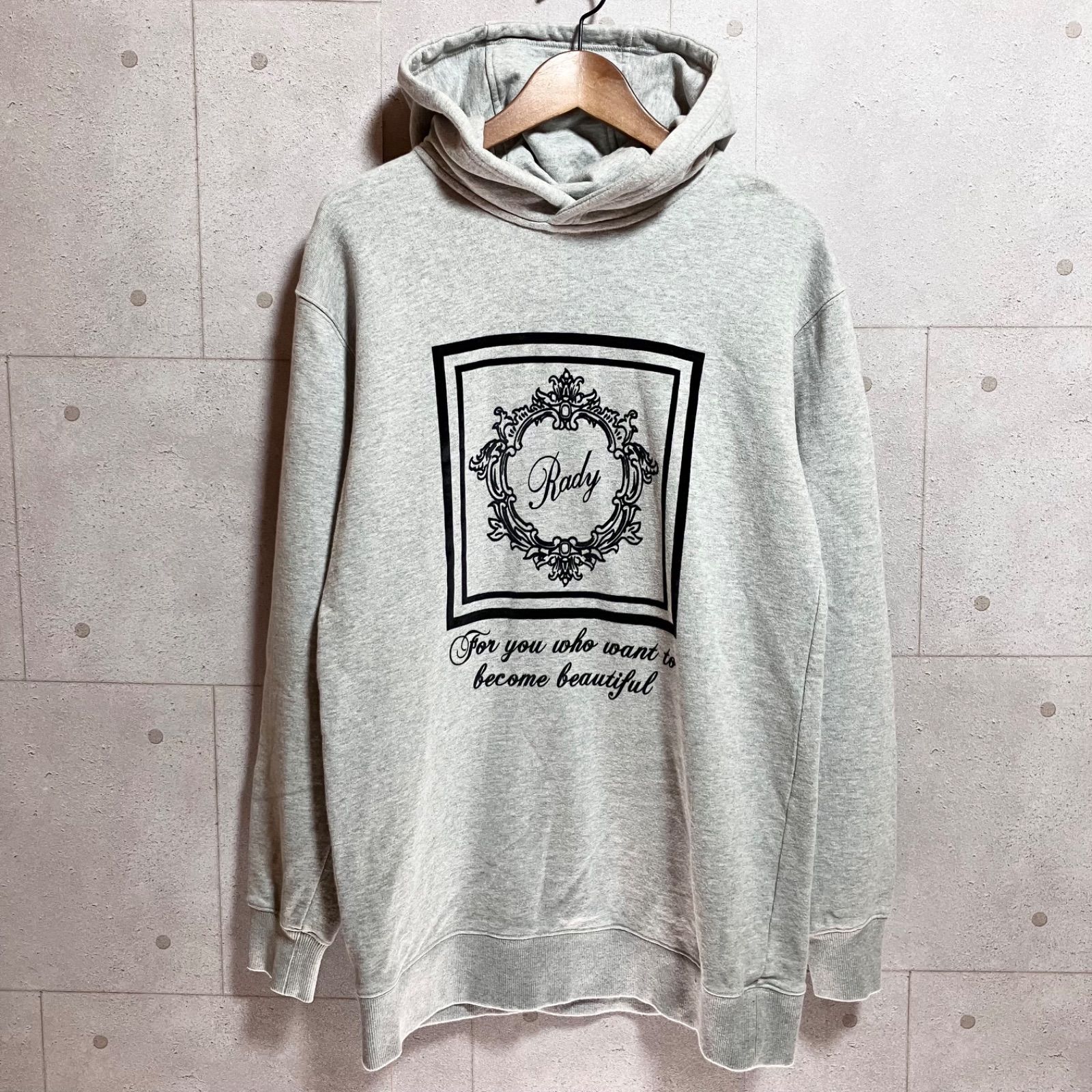 Rady レディー パーカー フーディ プルオーバー スウェット ワンピース