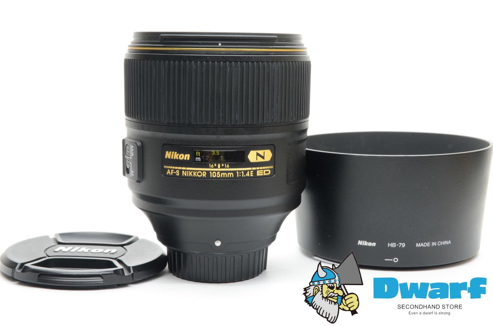 ニコン Nikon AF-S NIKKOR 105mm F1.4 E ED オートフォーカス一眼レフ