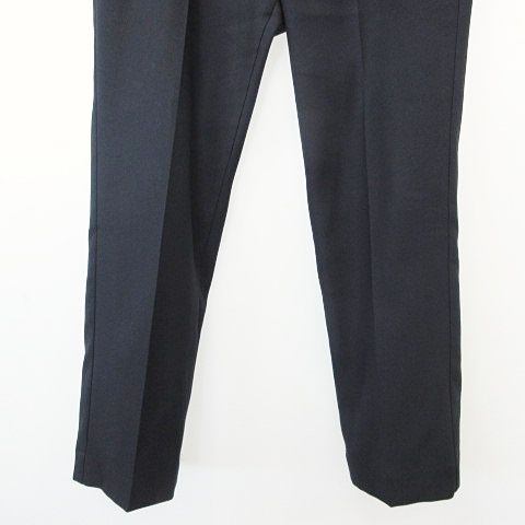 ミスターハリウッド N.HOOLYWOOD 美品 24SS STANDARD TROUSERS 2224-PT24-017 PEG ボトム パンツ  テーパード センタープリーツ オフィス フォーマル 36 チャコール