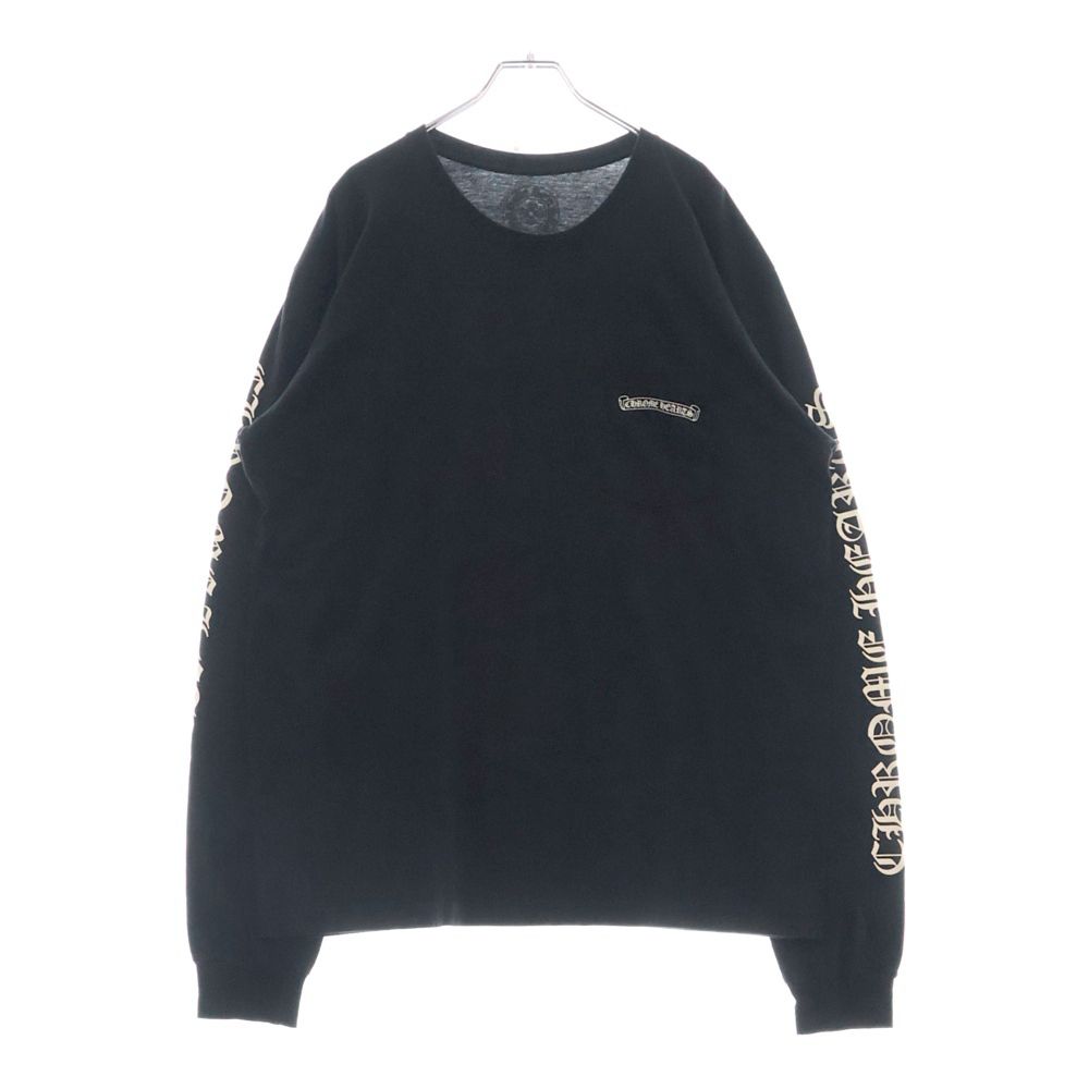 CHROME HEARTS (クロムハーツ) CH LS バックロゴプリント長袖T