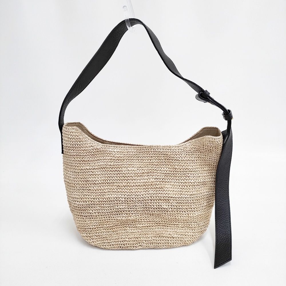 VIOLAd’ORO ワンハンドル かごバッグ かごバッグ ベージュ レディース ヴィオラドーロ【中古】5-0808G◎ VIOLAd'ORO ワンハンドル かごバッグ かごバッグ ベージュ レディース