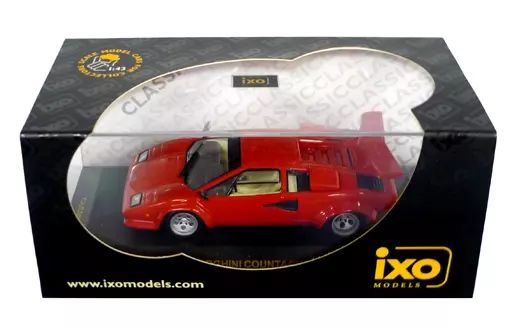 中古】ミニカー 1/43 Lamborghini Countach LP 500s(レッド