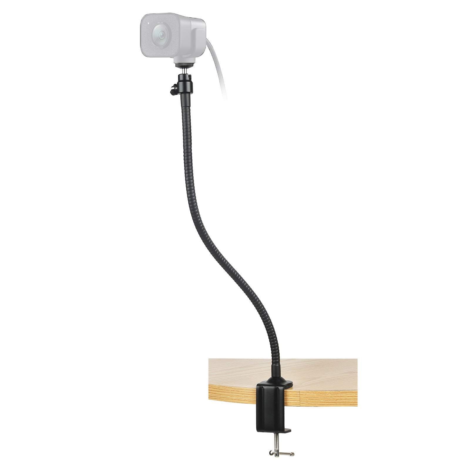 【特価セール】-64cm スタンド ウェブカメラ クランプ デスクマウントアーム StreamCam Logitech StreamCam Acetaken C980GR C980OWC920Nに対応する