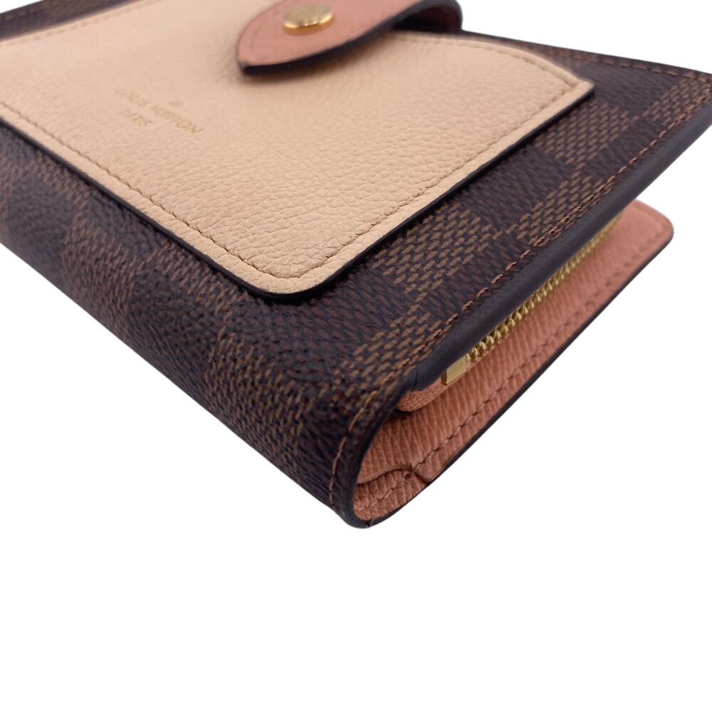 ルイヴィトン LOUIS VUITTON 二つ折り財布 ダミエ ポルトフォイユ