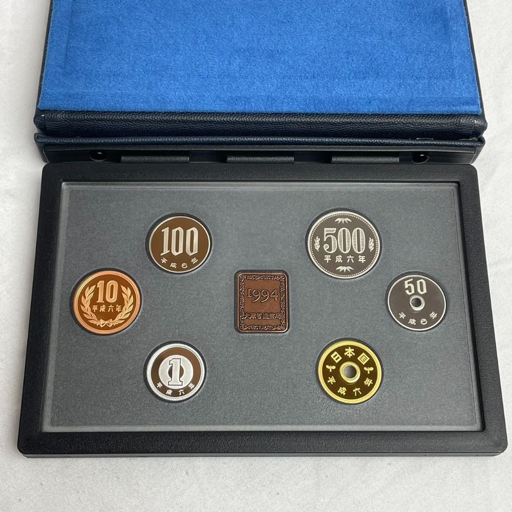 プルーフ貨幣セット 1994年 大蔵省 造幣局 平成6年 ケース付 Mint