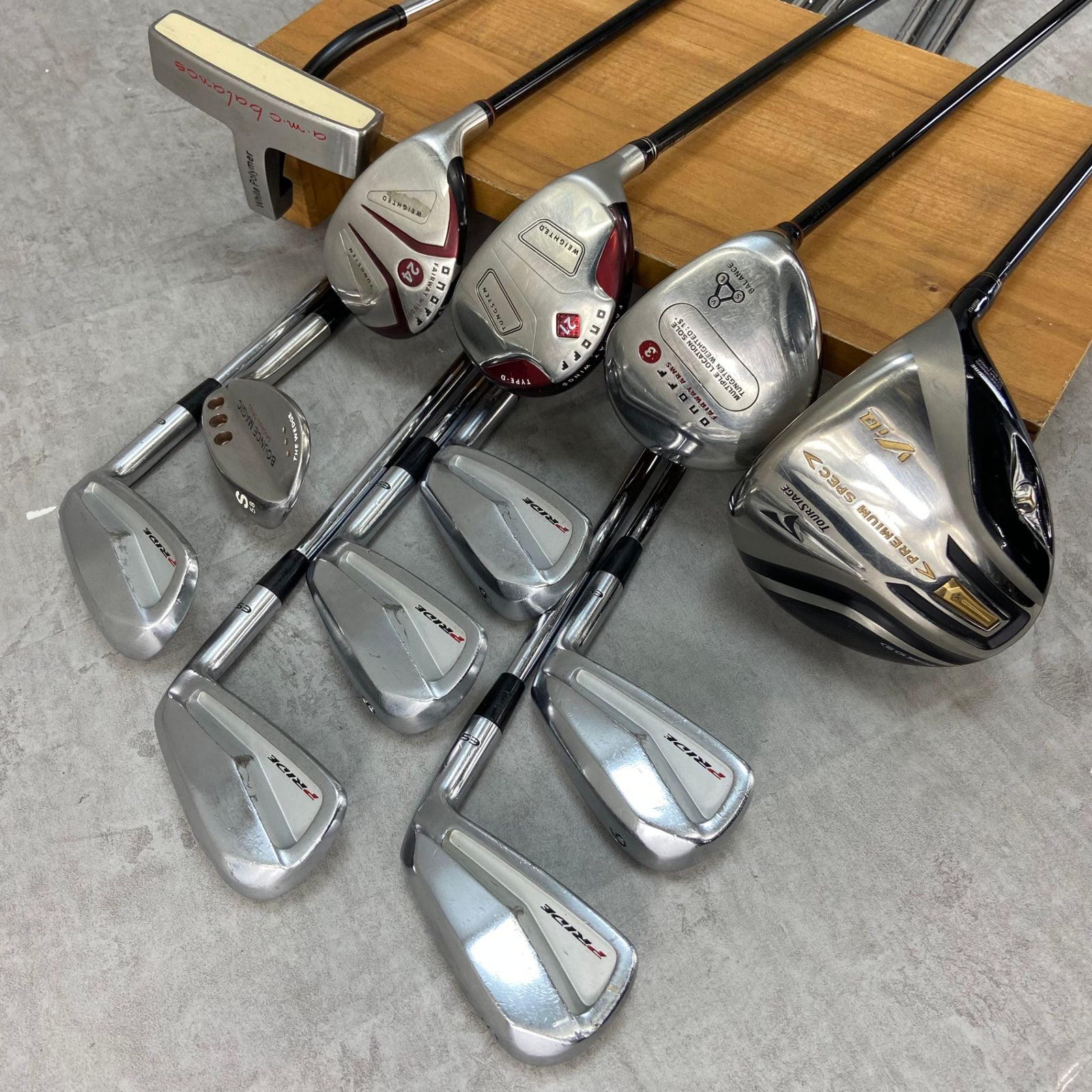 【送料無料】 TOURSTAGE ツアーステージ ONOFF オノフ メンズゴルフ12本セット クラブ