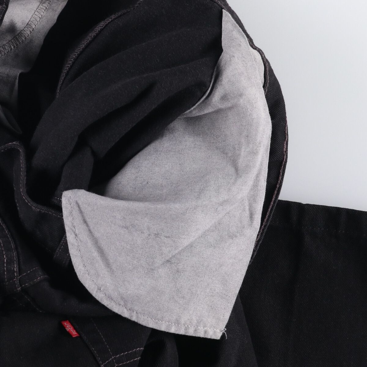 上昇志向の 古着 90年代 リーバイス Levi s 505 REGULAR FIT STRAIGHT LEG ブラックデニム テーパードデニムパンツ メンズw36相当 eaa580737