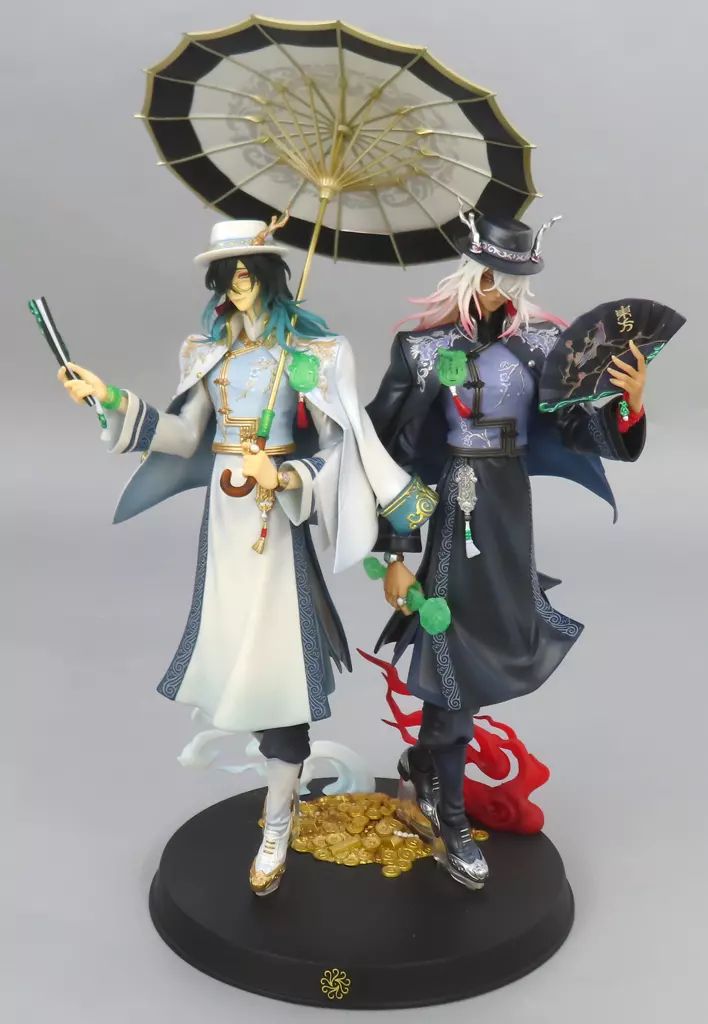 中古】フィギュア [単品] 白黒無常(麒麟商人) フィギュア 「第五