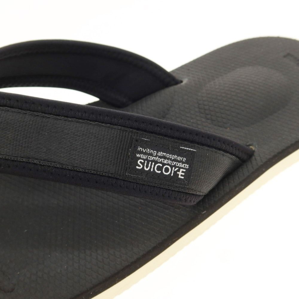 【中古】スイコック SUICOKE トング サンダル ブラック【サイズ27cm】【メンズ】-7