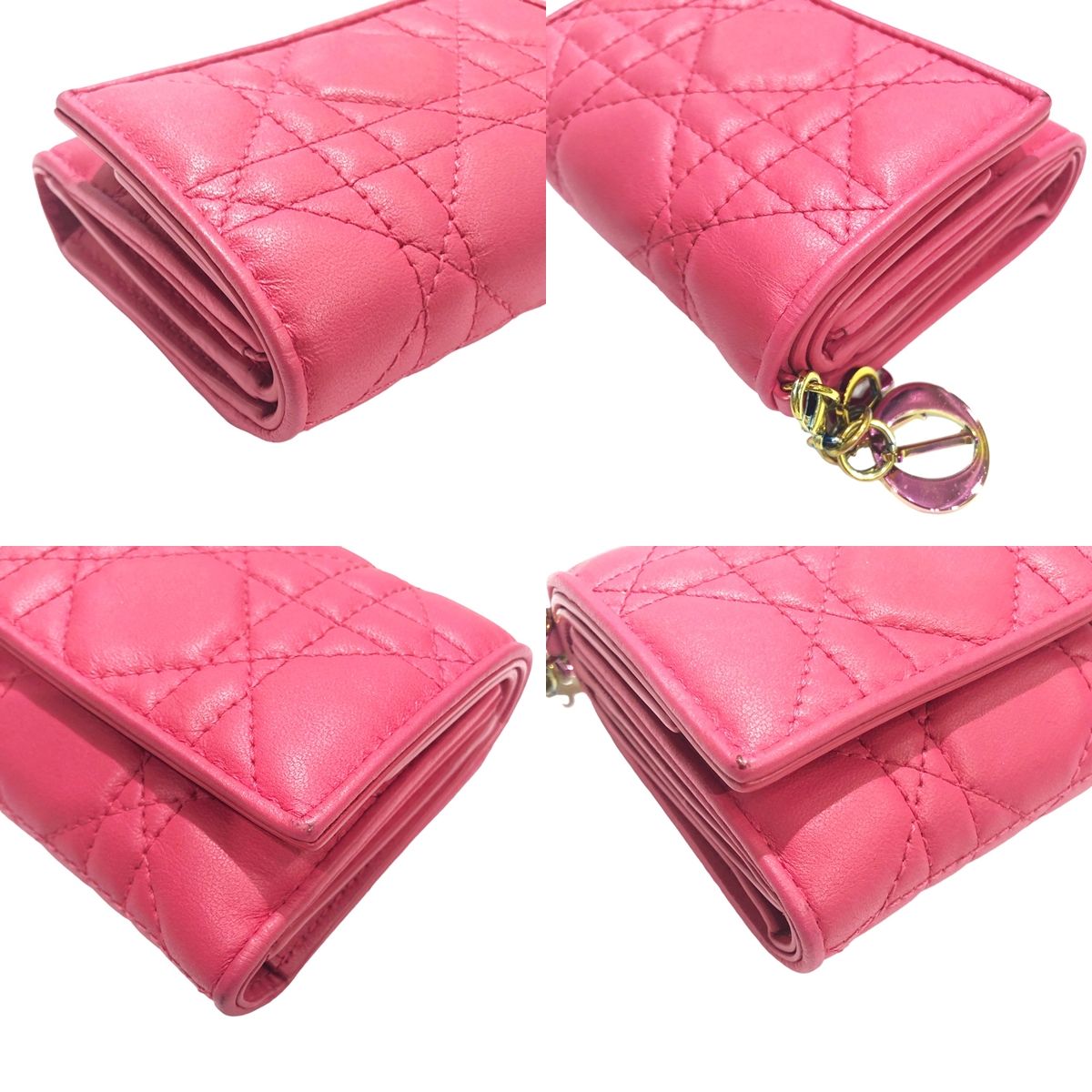 中古】 Christian Dior クリスチャン・ディオール LADY DIOR