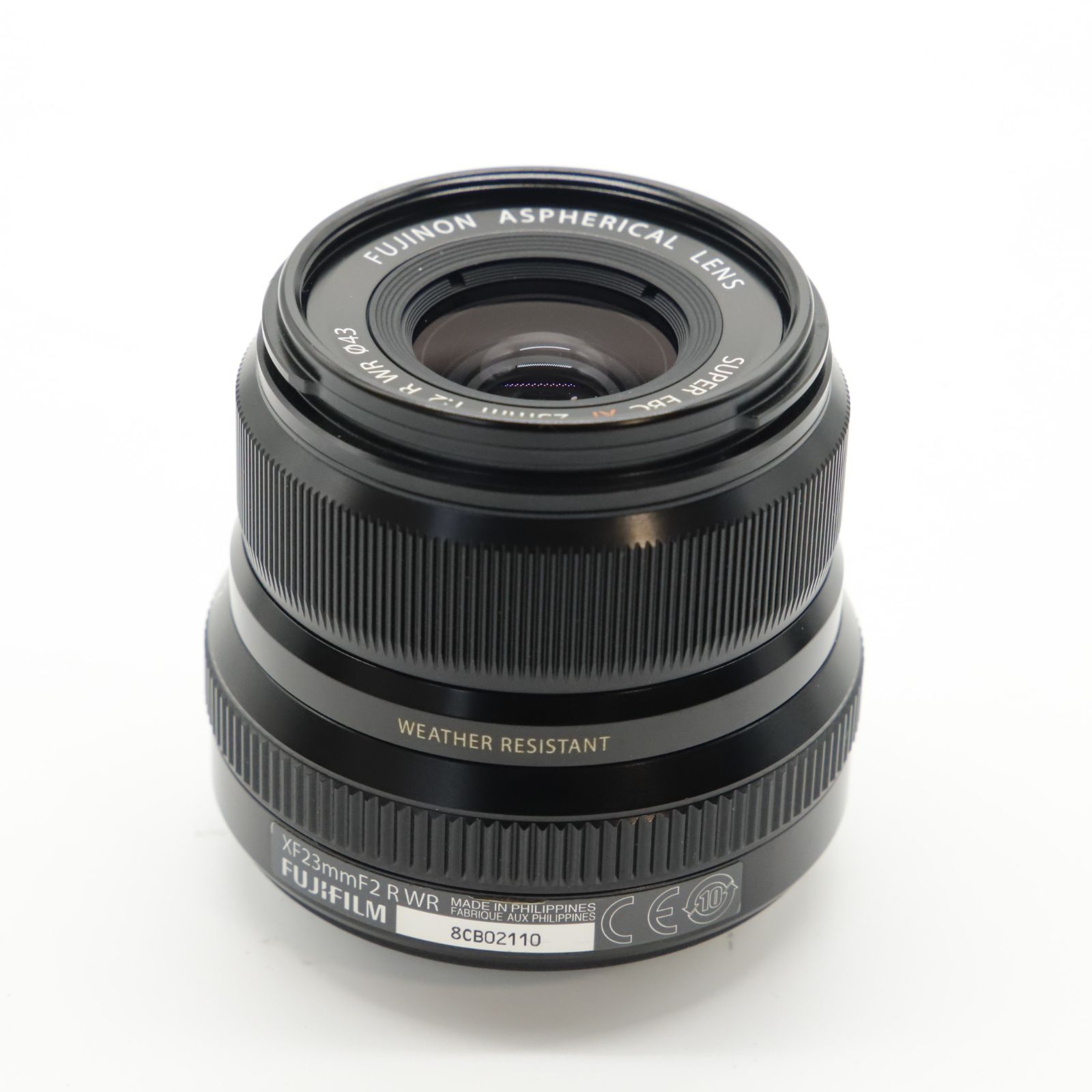 富士フイルム(FUJIFILM)XF23mm F2 R WR B 防塵防滴耐低温 富士フイルム(FUJIFILM)XF23mm F2 R WR B 防塵防滴耐低温 富士フイルム